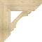 Ekena Millwork Olympic Slat Rough Sawn Bracket, Douglas Fir, 6"W x 24"D x 24"H BKT06X24X24OLY06RDF - alternate 3